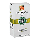 Starbucks Whole Bean Coffee Espresso Roast  Left Picture